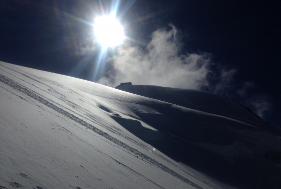 Punta Gnifetti, rifugio Regina Margherita