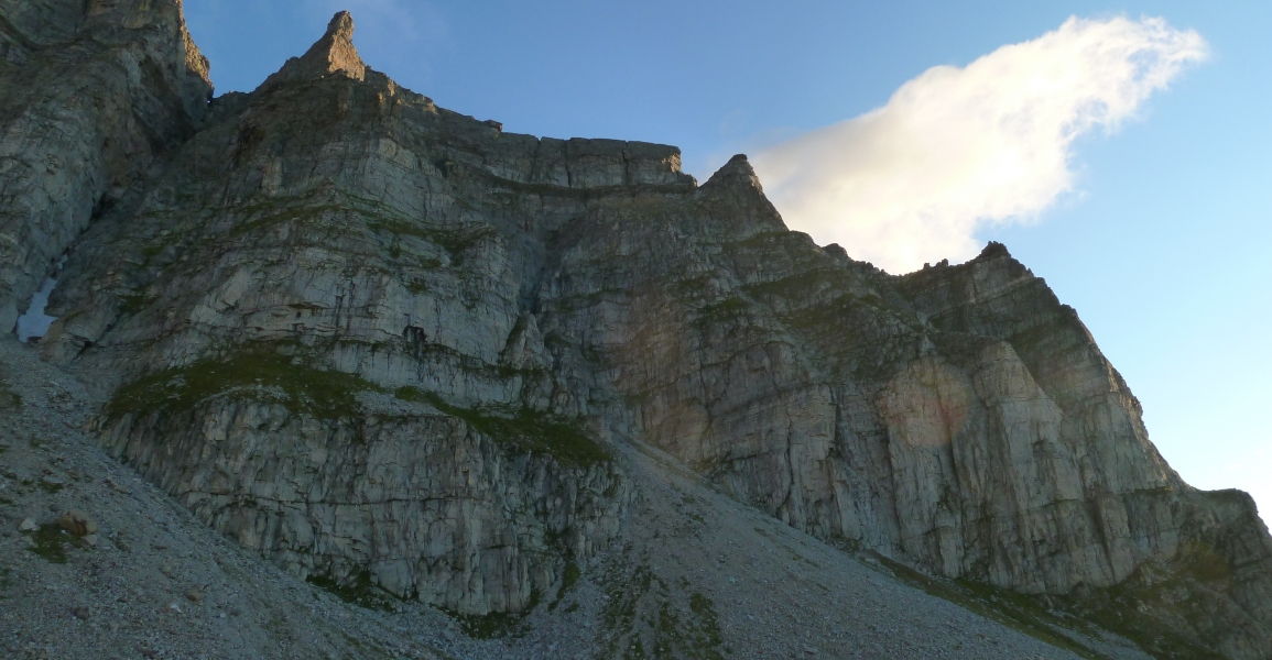 Devero, Cornera, via Micotti Signini allo spigolo est