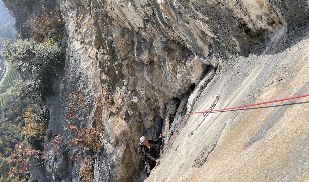 corso d’arrampicata su vie di più tiri