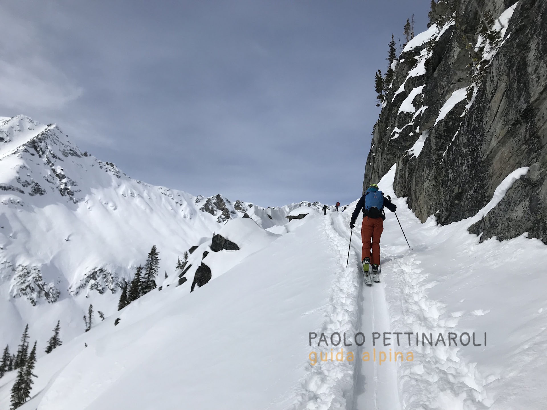 Foto - 8 di 9-scialpinismo_paolo pettinaroli guida alpina
